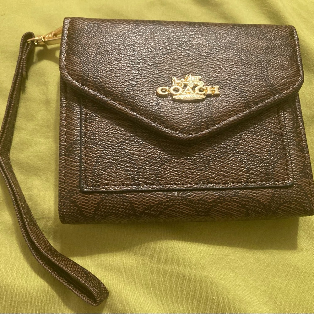 Brown Wristlet Wallet